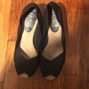 Ralph Lauren wedge shoes